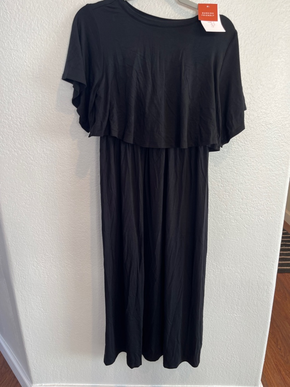 Isabel Maternity by Ingrid & Isabel Black Maternity Maxi Dress